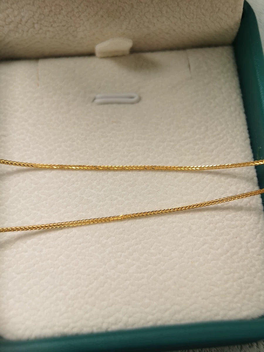 Sweet Water, 18k Gold Green Tourmaline Necklace, Tourmaline Necklace