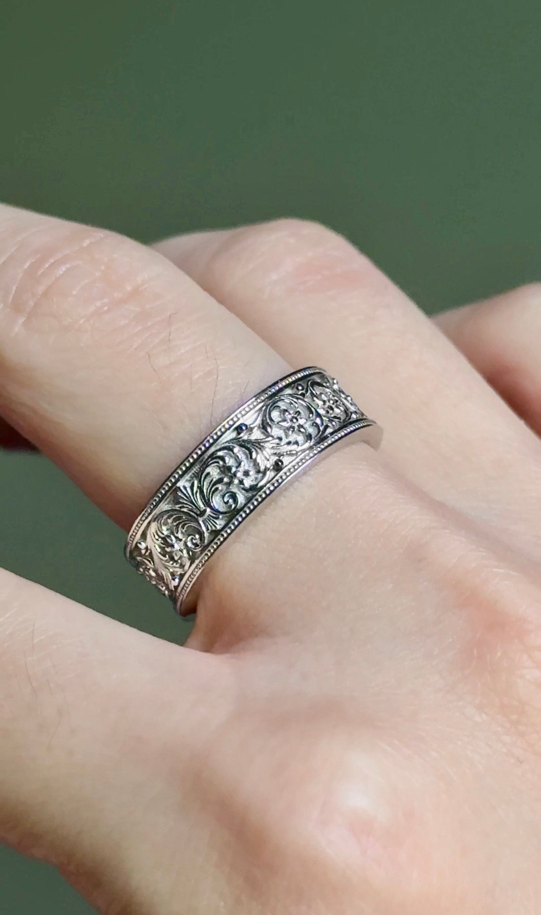 Kingsley Wedding Band, Wedding Ring, Men's Wide Wedding Band