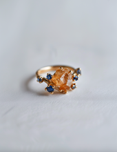 Load image into Gallery viewer, Raw Citrine Garden Ring
