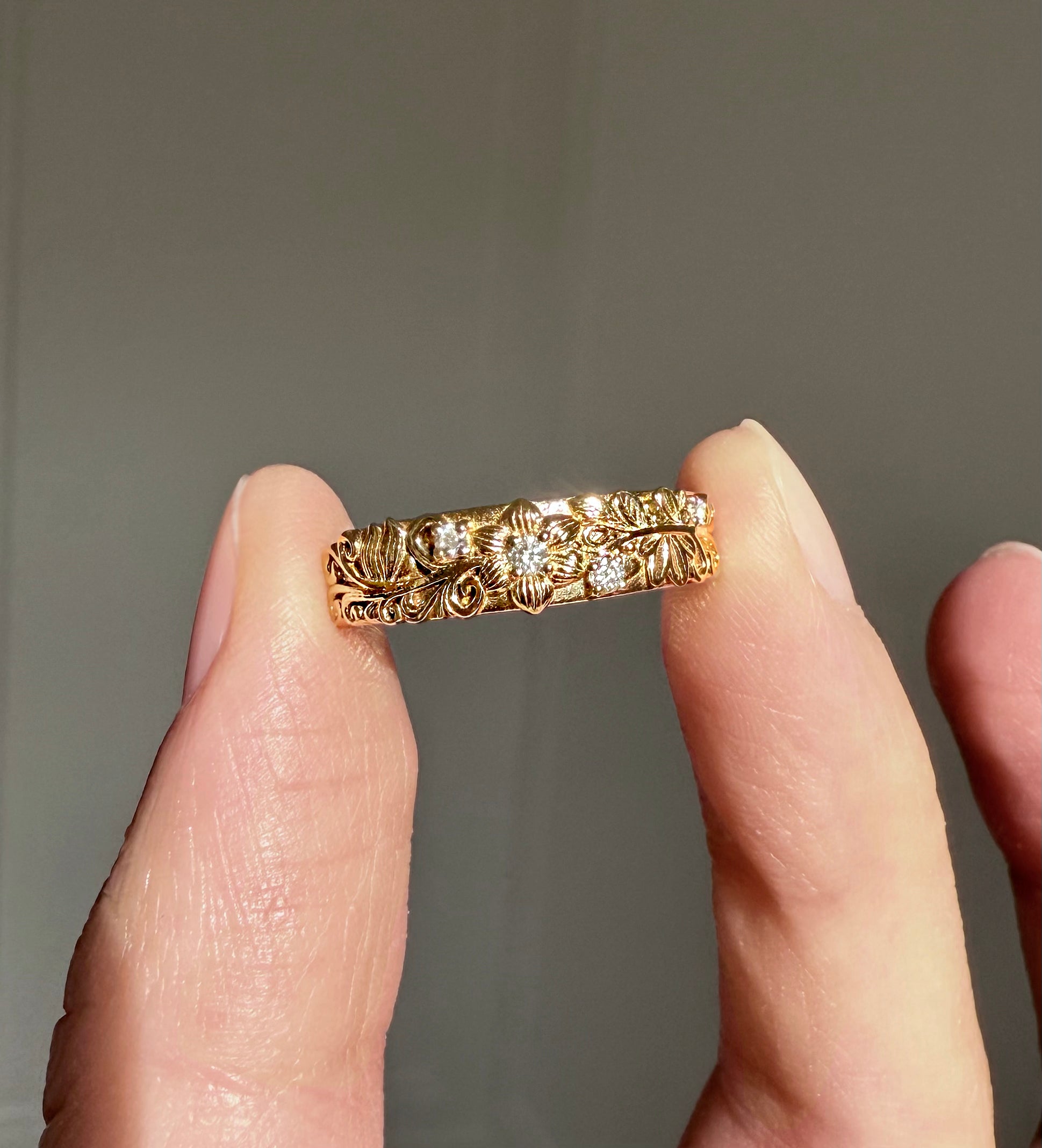 Diamond Wedding Band, Diamond Wedding Ring, Wedding Band For men and women