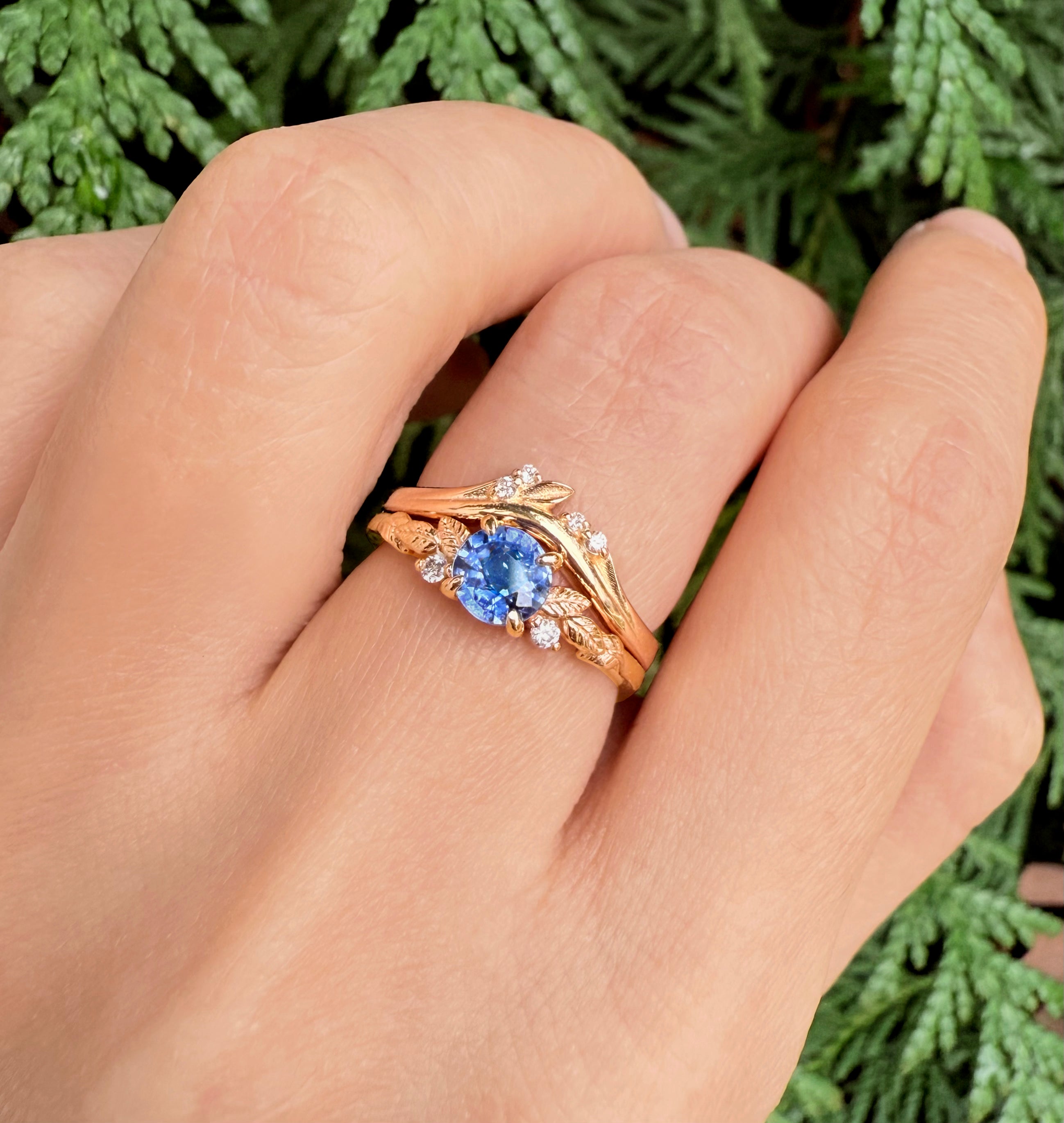 Liberty 14k Gold Diamond Chevron Wedding Ring, Wedding Rings For women gold