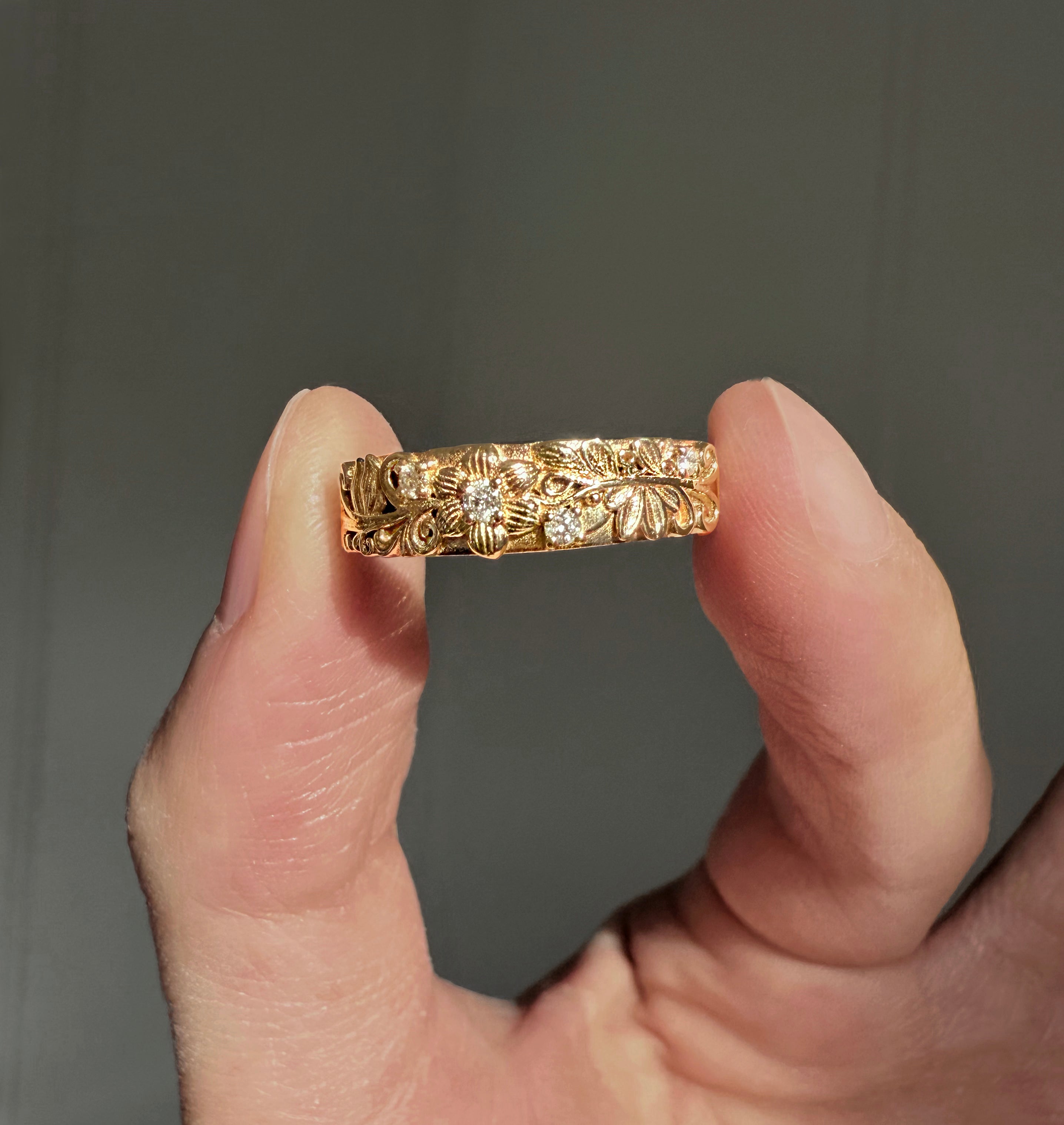 Diamond Wedding Band, Diamond Wedding Ring, Wedding Band For men and women