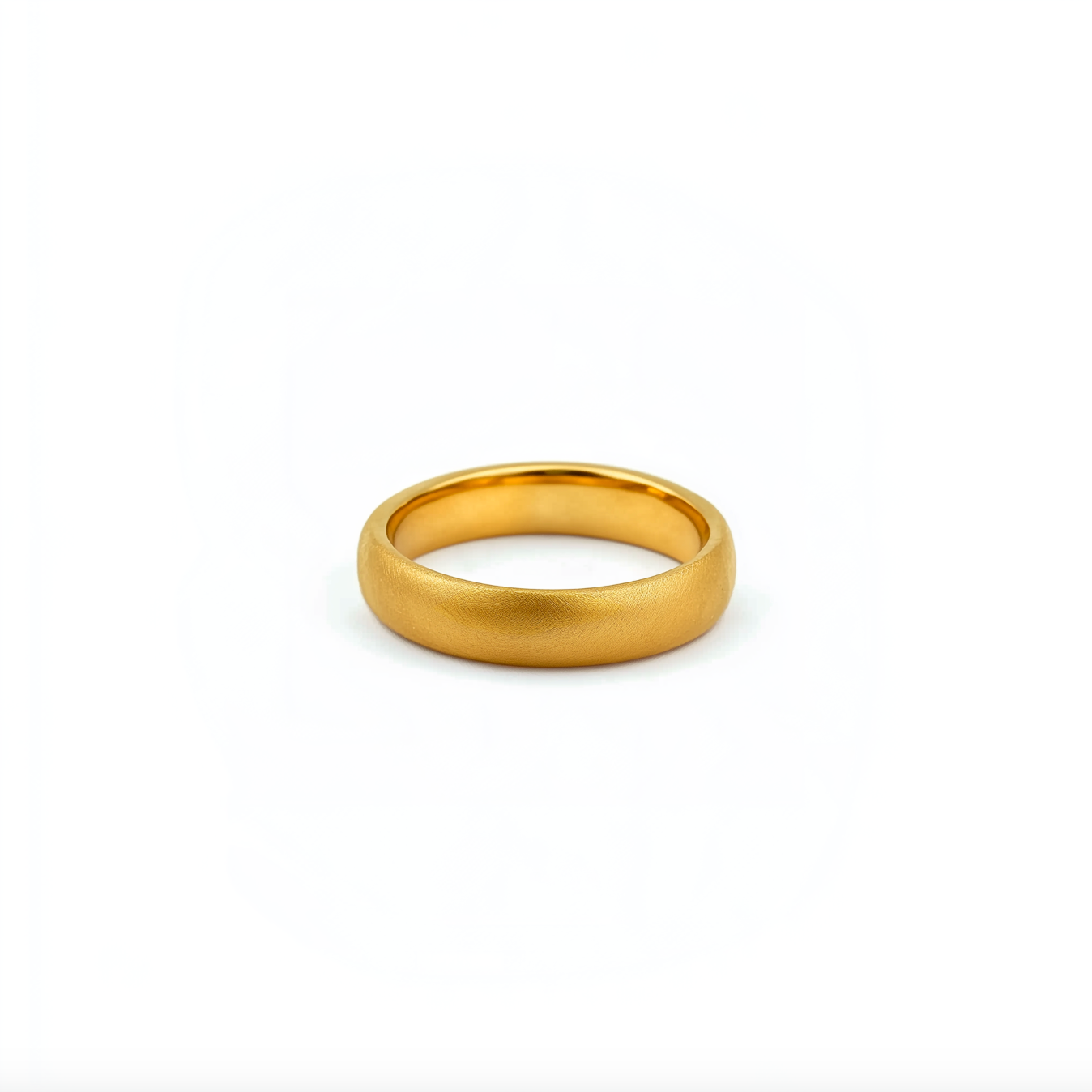 24k pure gold ring 