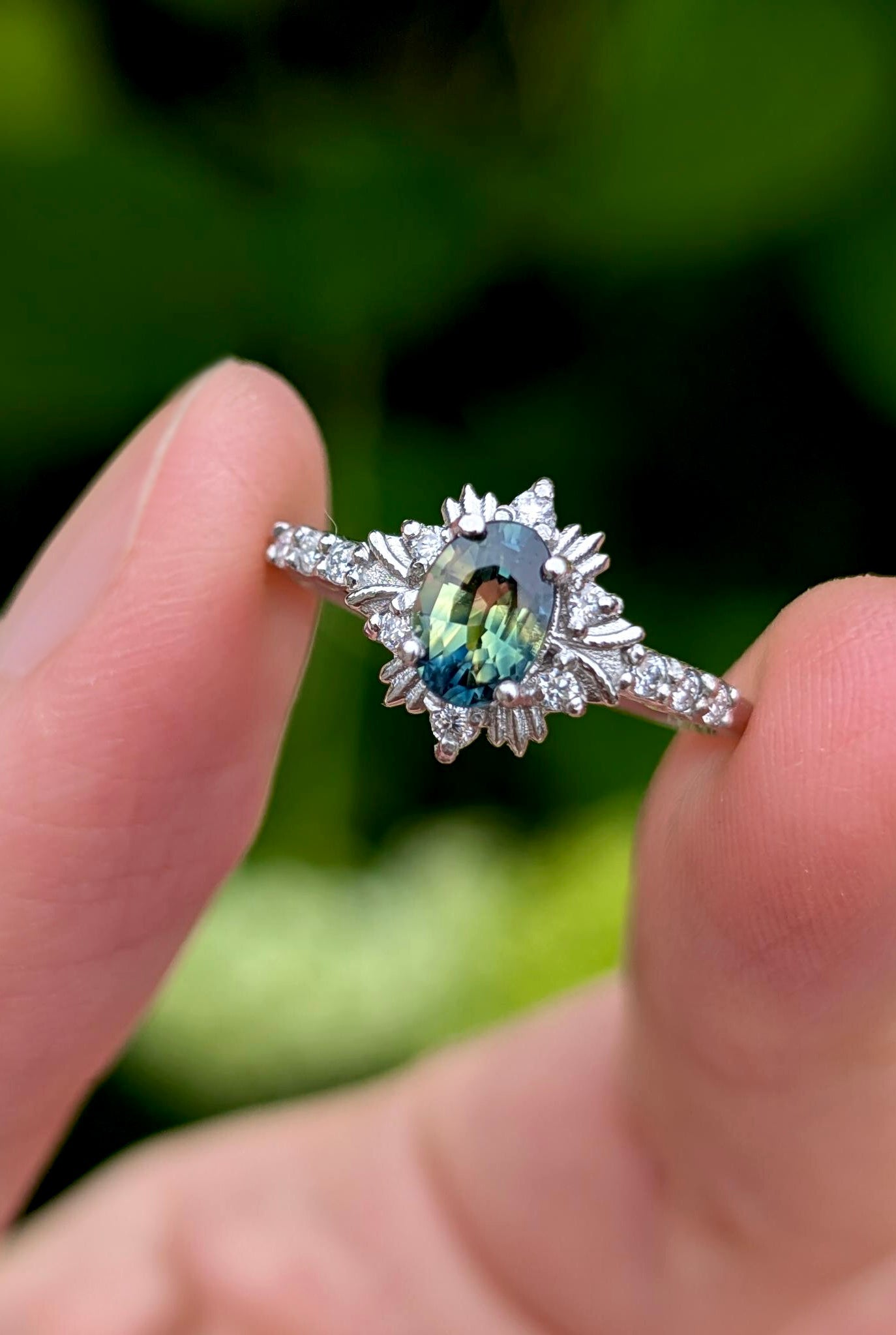 Royal Glow Blue Sapphire ring, Classic Blue Sapphire Engagement ring