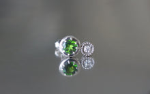 Load image into Gallery viewer, Arcadia Green Peridot Studs, Ready to Ship
