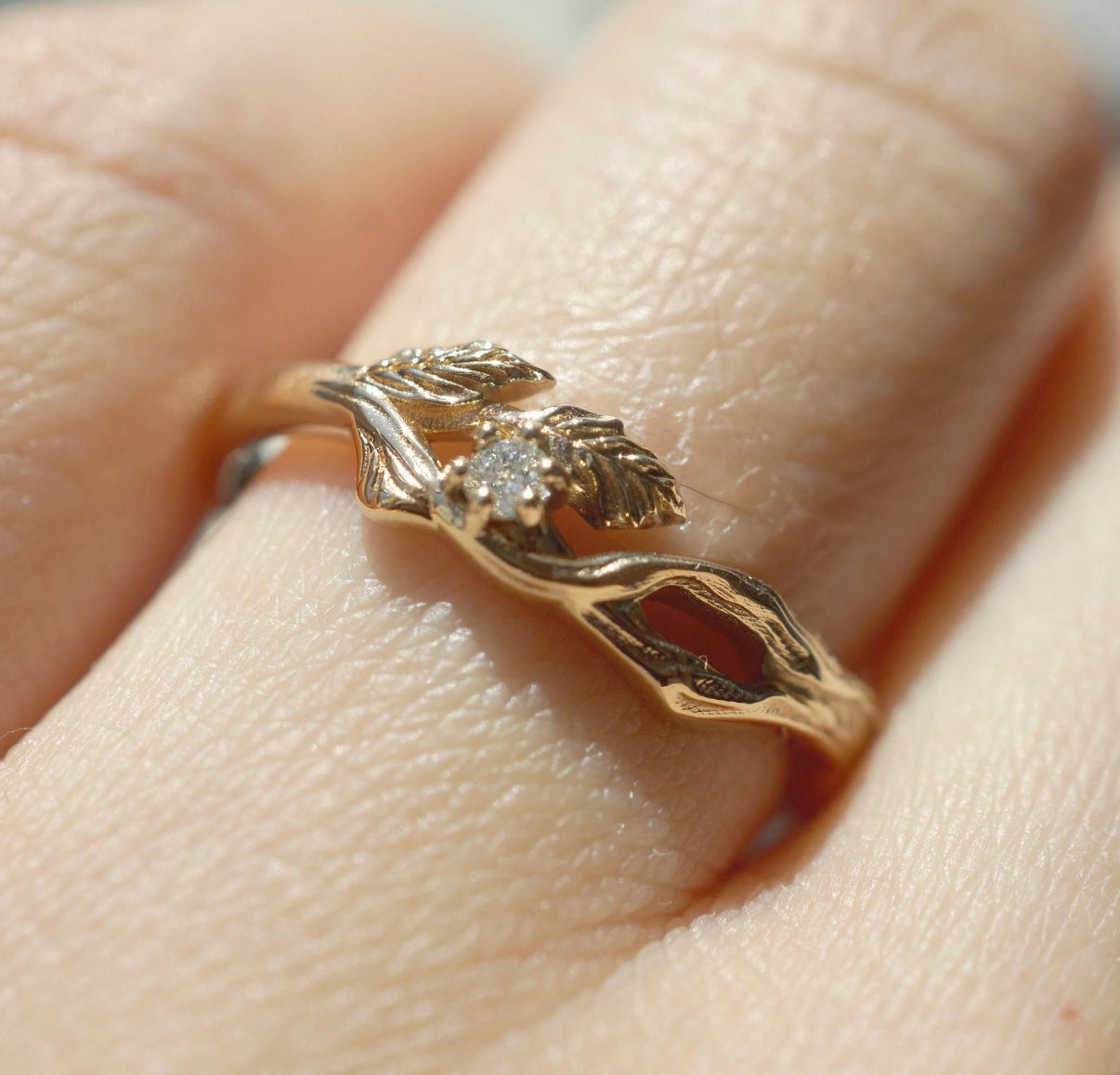 14k Gold Diamond Wedding Band, Diamond Wedding Ring For Men and Women