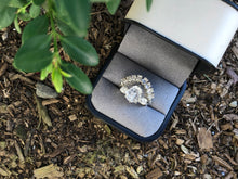 Load image into Gallery viewer, Clear Quartz Engagement Ring
