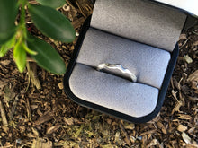 Load image into Gallery viewer, Silver Tree Branch Twig Ring, One wedding Band
