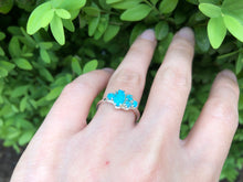 Load image into Gallery viewer, Raw Turquoise Ring, Engagement Ring
