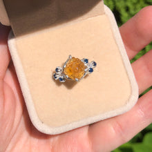 Load image into Gallery viewer, Raw Citrine Rings
