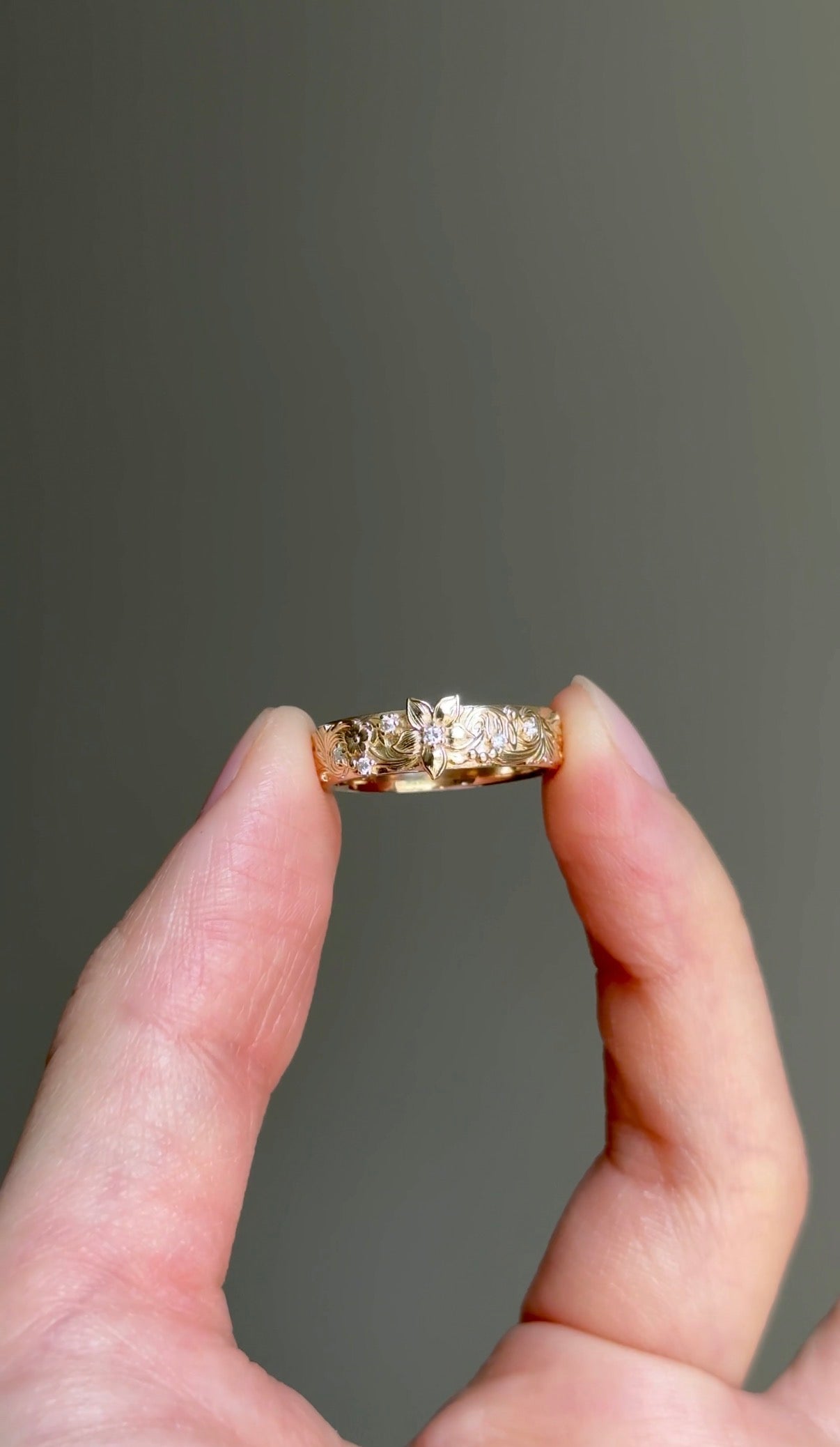 Marigrove Diamond Wedding Band, Diamond Wedding Ring, Wedding Band For men and women