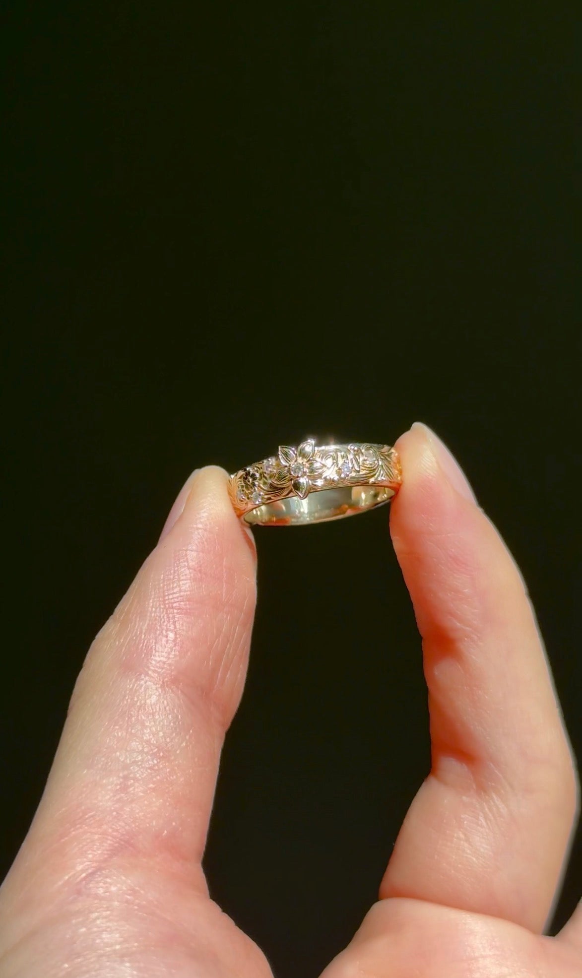 Marigrove Diamond Wedding Band, Diamond Wedding Ring, Wedding Band For men and women