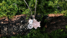 Load image into Gallery viewer, Eternity Rose Quartz Necklace
