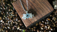 Load image into Gallery viewer, Eternity Aquamarine Necklace
