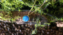 Load image into Gallery viewer, Rising Blue Opal Necklace

