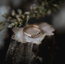 Load image into Gallery viewer, Angel&#39;s Wing Simple Wedding Band
