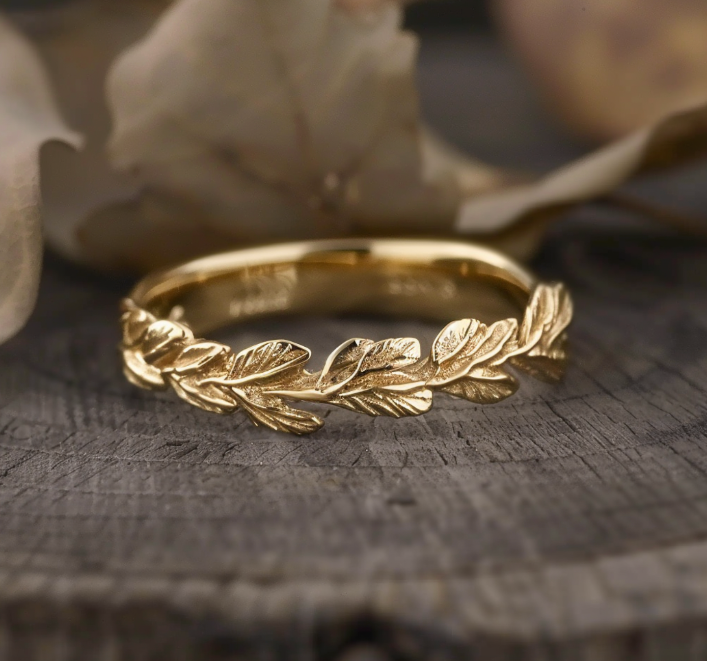 14k Gold Garden Ring