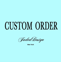 Load image into Gallery viewer, Custom Order-Customized Waterflow aquamarine Ring
