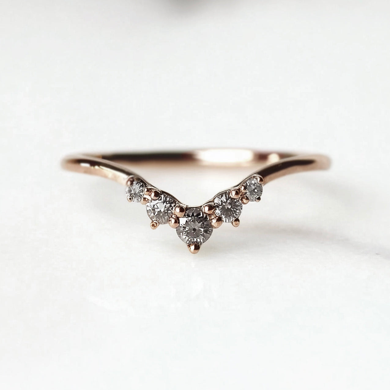 Salt and Pepper Diamond Wedding Ring for women, Diamond Stacking band