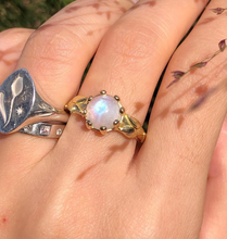 Load image into Gallery viewer, Moonstone Engagement Ring, Ocean Fairy
