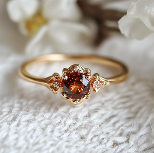 garnet ring