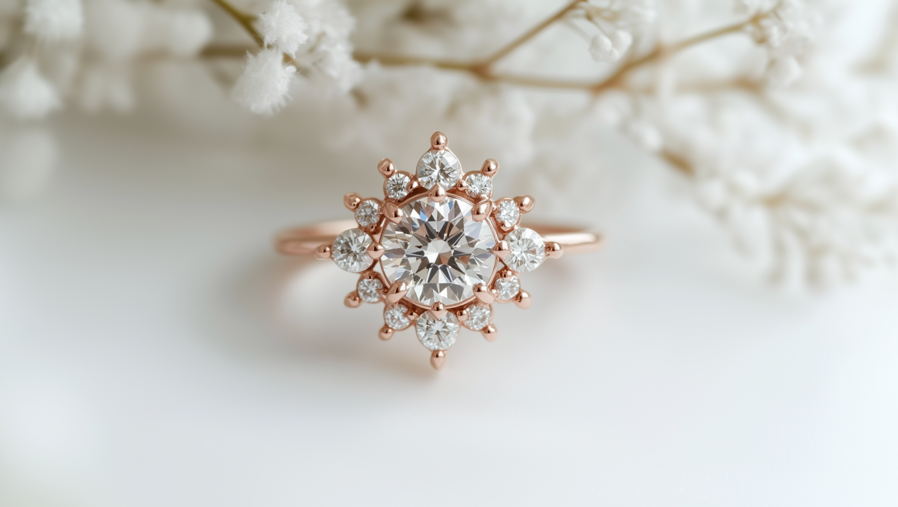 Astra certified lab grown diamond Rings, lab grown engagement rings, White diamond rings #Trace of Time in Love