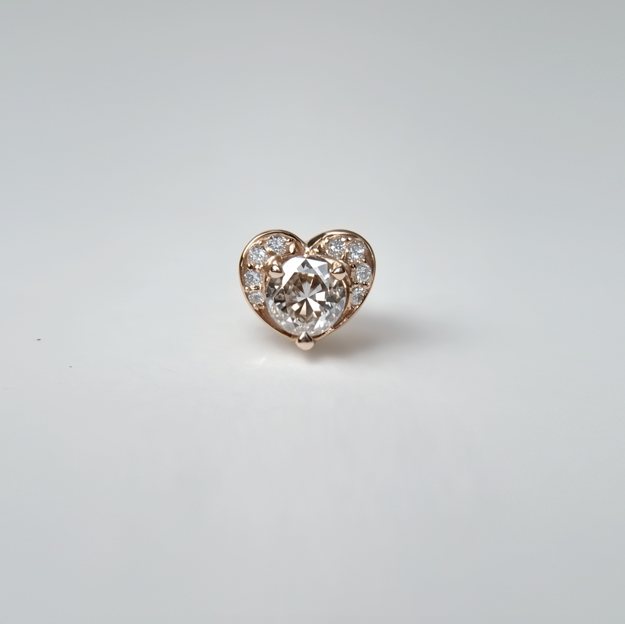 Pepper and diamond Diamond Stud, Small Single Stud