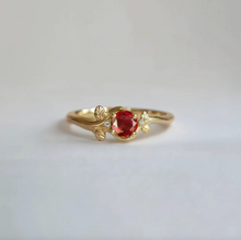 Load image into Gallery viewer, Nova Rouge Ruby Ring, Ruby Ring, Ruby engagement ring, Ruby Jewelry
