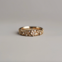 Load image into Gallery viewer, Marigrove Diamond Wedding Band, Diamond Wedding Ring, Wedding Band For men and women

