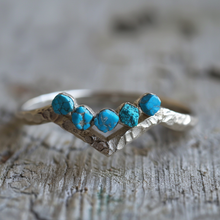 Load image into Gallery viewer, Raw Turquoise Curved Matching Band
