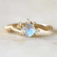 Load image into Gallery viewer, Twilight Dream Moonstone Engagement Ring
