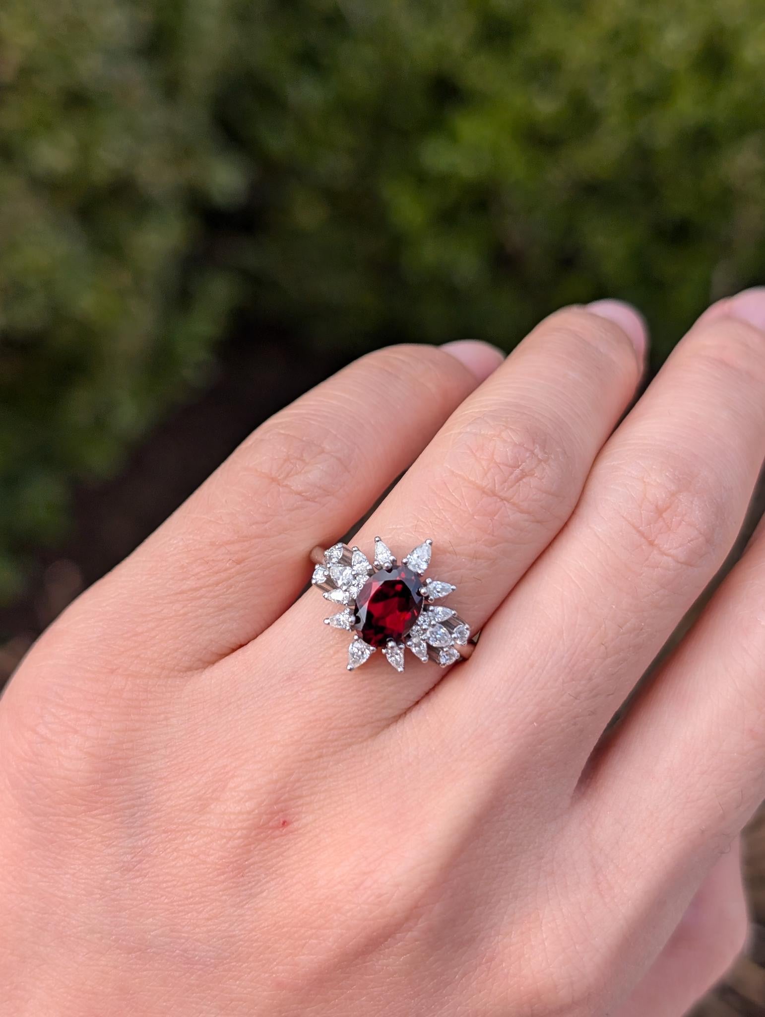 garnet jewellry