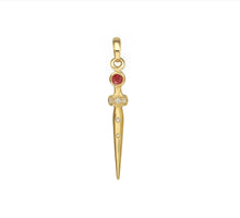 Load image into Gallery viewer, Sweet Sting Charm, 14k Gold Charm
