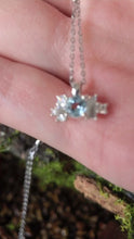 Load and play video in Gallery viewer, Eternity Aquamarine Necklace

