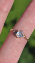 Load and play video in Gallery viewer, Twilight Dream Moonstone Engagement Ring
