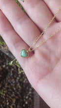 Load and play video in Gallery viewer, Jupiter&#39;s Choice Heart Shaped Turquoise Necklace
