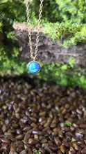 Load and play video in Gallery viewer, Rising Blue Opal Necklace
