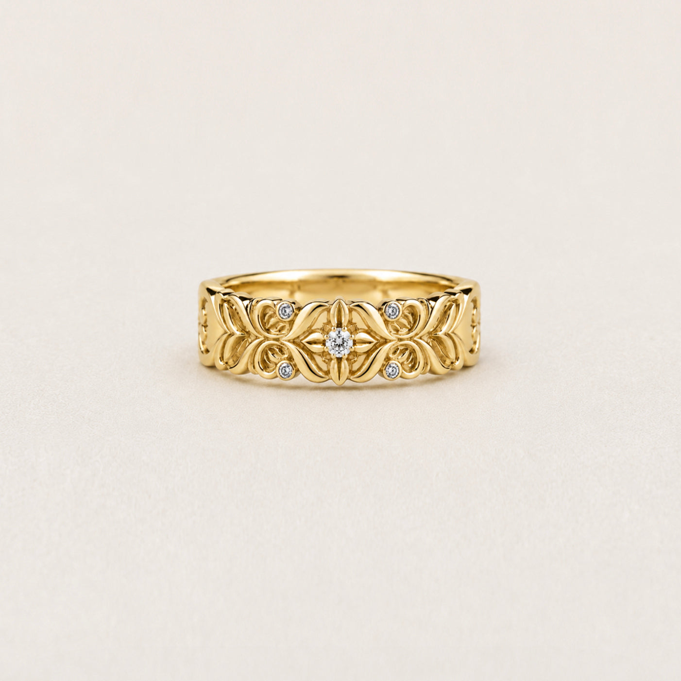 Lumiere Diamond Wedding Band, Diamond Wedding Ring, Wedding Band