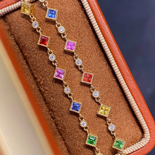 Load image into Gallery viewer, sapphire_bracelet_tennis_bracelet
