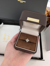 Load image into Gallery viewer, Rose Cut Raw Diamond Engagement Ring, Raw Diamond Ring
