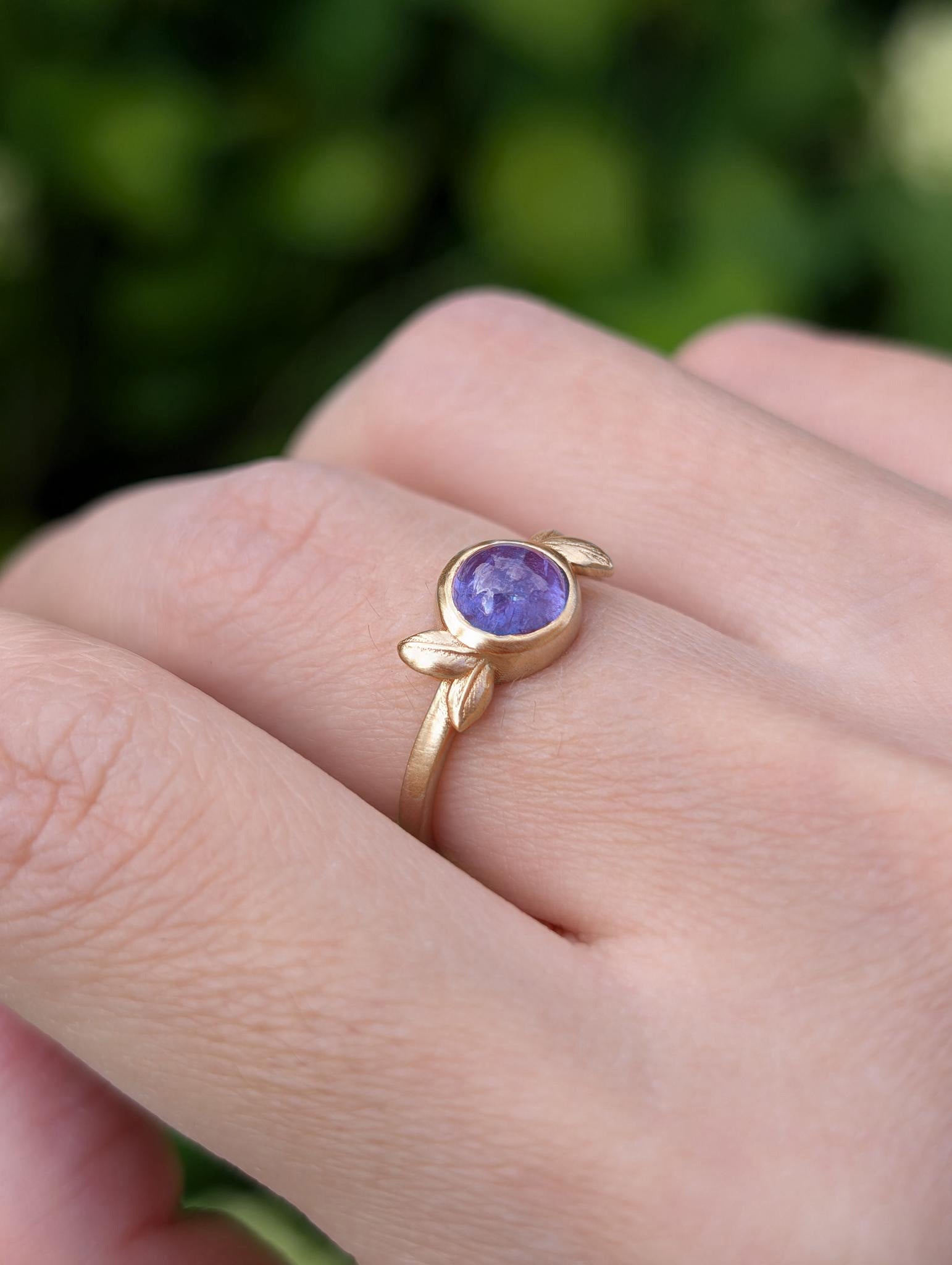 Amethyst Engagement Rings, 14k Gold Amethyst Engagement Ring