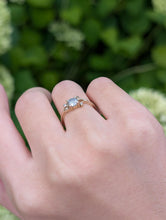 Load image into Gallery viewer, Frostfall Salt and Pepper Diamond Ring, Diamond Engagement Ring
