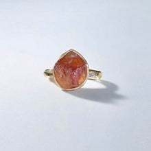 Load image into Gallery viewer, Solitary Citrine Engagement Ring
