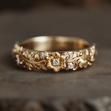 Load image into Gallery viewer, Diamond Wedding Band, Diamond Wedding Ring, Wedding Band For men and women
