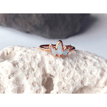 Load image into Gallery viewer, JadedDesignNYC Raw Aquamarine Engagement Ring, Raw Gemstone Engagement Ring, Raw stone ring
