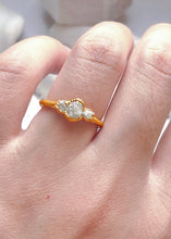 Load image into Gallery viewer, JadedDesignNYC Raw Diamond Engagement Ring, Raw Diamond Ring
